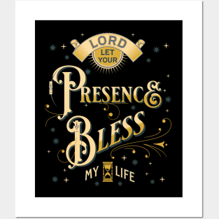 Lord, let Your presence bless my life (2 Sam. 6:11). Posters and Art